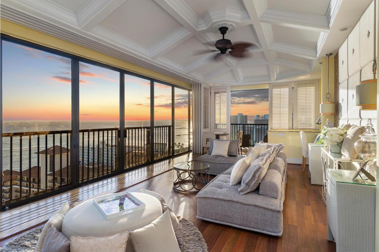 Oceanview Penthouse Suite Honolulu Exteriér fotografie